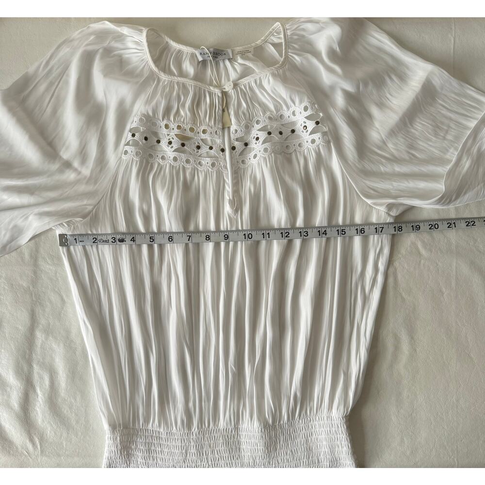 Ramy Brook Nardia Dress in White Size M - Picture 10 of 11